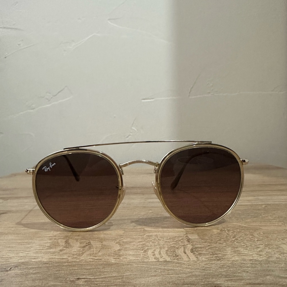 Ray-Ban RB3647-N Round Metal Sunglasses